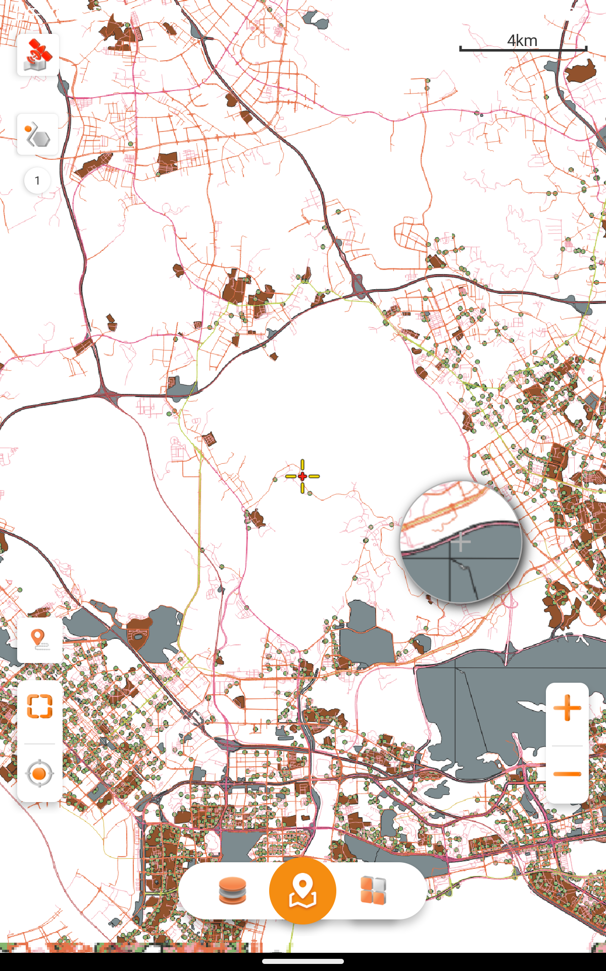 Map interface_SHP data